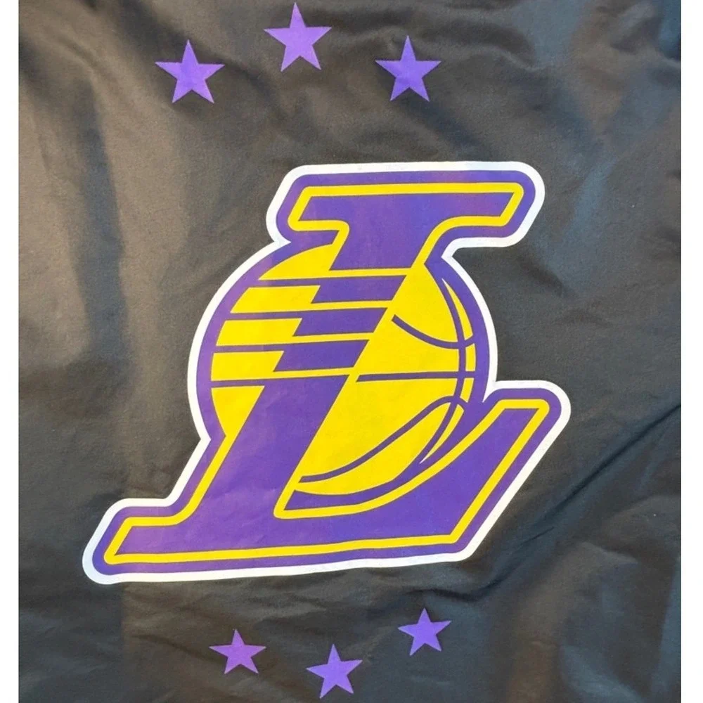 Ultra Game Jacket Los Angeles Lakers Varsity Bomber XS‎ Black Purple NBA